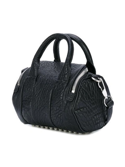 Shop Alexander Wang Mini 'rockie' Handtasche In Black
