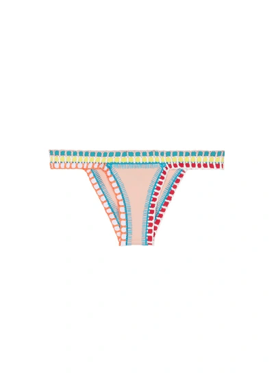 Shop Kiini 'luna' Crochet Trim Bikini Bottoms