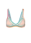 KIINI 'Luna' crochet trim triangle bikini top