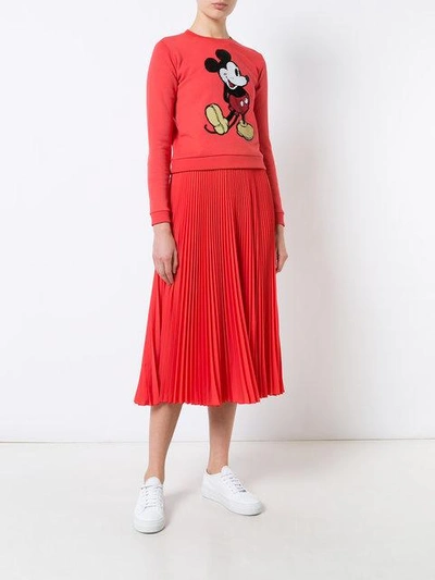 Shop Marc Jacobs Pleated Midi Skirt