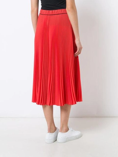 Shop Marc Jacobs Pleated Midi Skirt