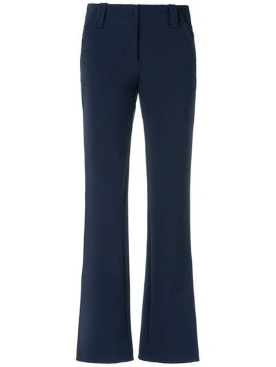 Shop Gloria Coelho Tailored Trousers In Blue