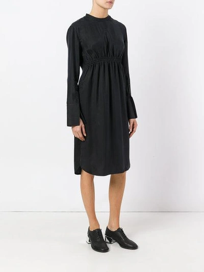 Shop Neil Barrett Band Collar Dress