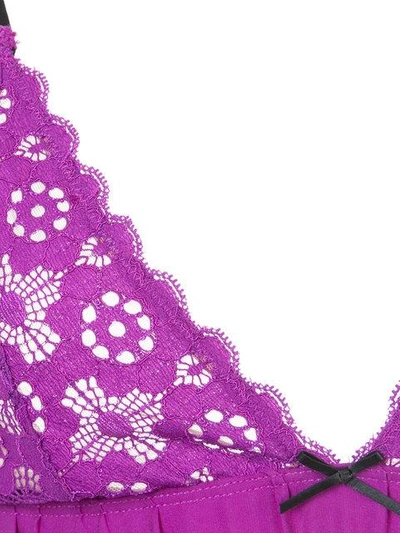 Shop Fleur Du Mal Crochet Lace Triangle Bra
