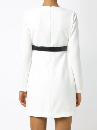 Shop Olympiah Long Sleeves Dress In White