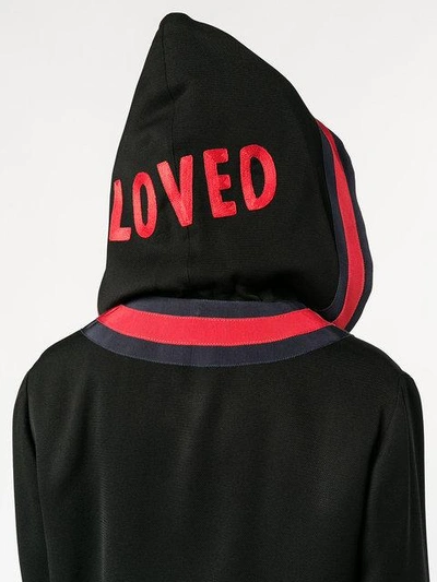 Shop Gucci Detachable Loved Hood Jacket