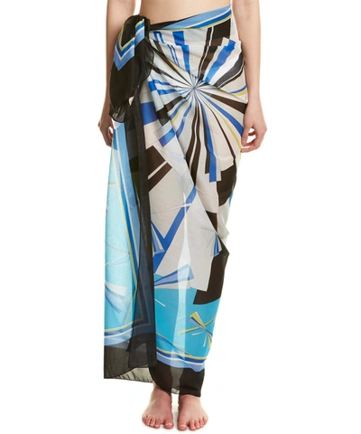 Emilio Pucci Cotton Parasol Sarong' In Multiple Colors