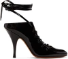 GIVENCHY Black Lace-Up Heels