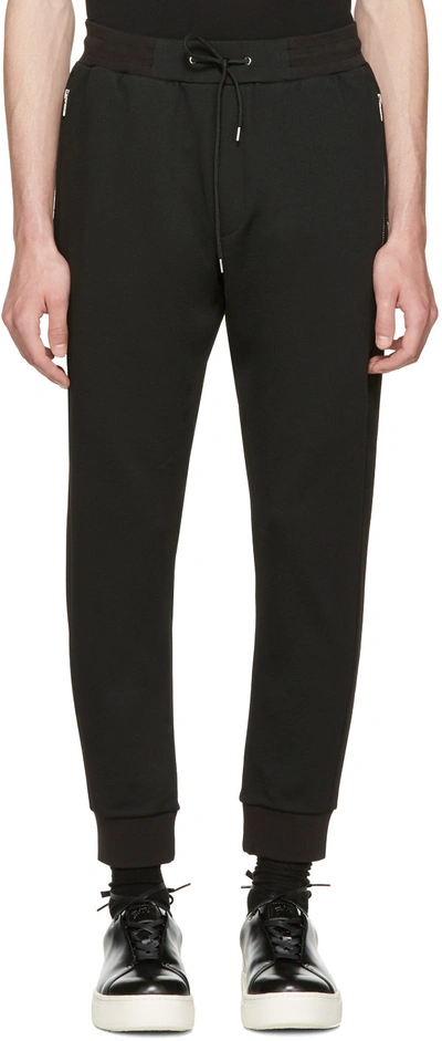 Mcq By Alexander Mcqueen Mcq Alexander Mcqueen Black Mix Zip Lounge Pants