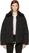 DSQUARED2 Black Quilted Puffer Jacket