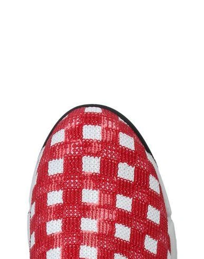 Shop Pinko Sneakers In Red