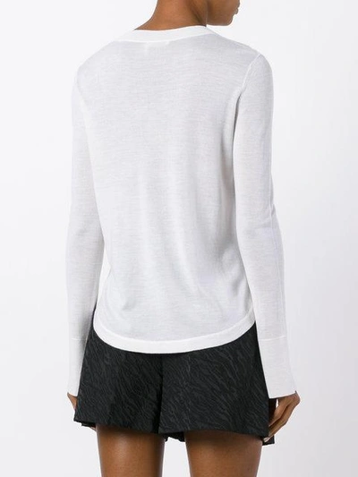 Shop Chloé Cuff Slit Jumper