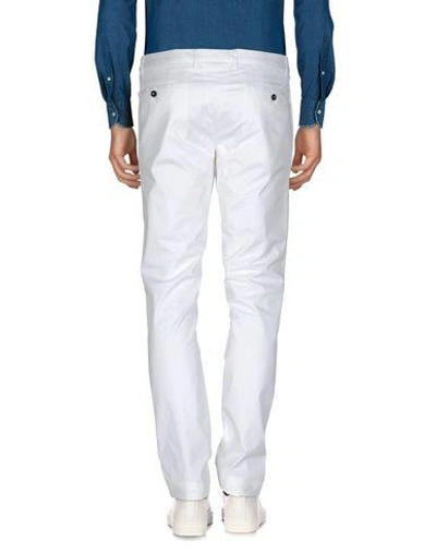 Shop Philipp Plein Casual Pants In White