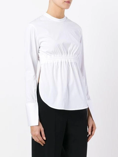 Shop Neil Barrett Band Collar Top