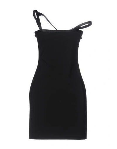Versus Short Dresses In Black