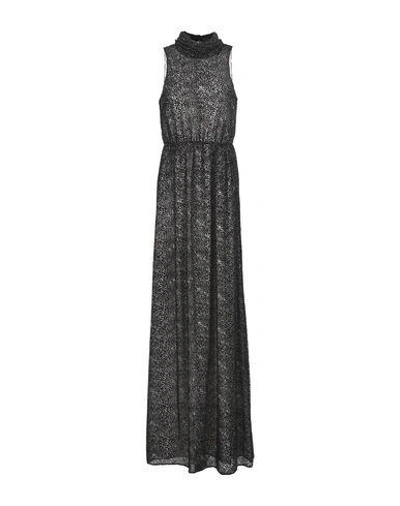 Intropia Long Dresses In Grey