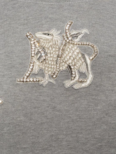 Shop Alexander Mcqueen Embroidered Sweatshirt