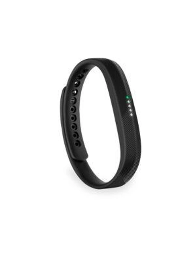Shop Fitbit Flex 2 Activity Tracker Smartwatch In Black