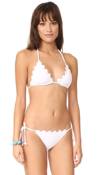 Marysia Broadway Honolulu Bikini Top In Bright White