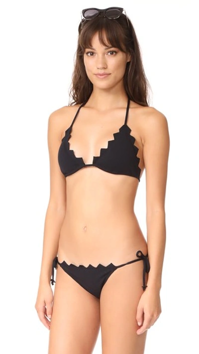Marysia Broadway Honolulu Bikini Top In Black