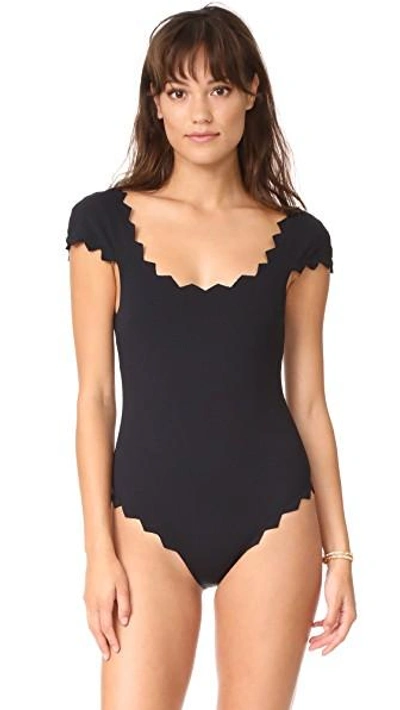 Shop Marysia Mexico Maillot In Black