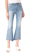 DL1961 1961 JACKIE TRIMTONE CROPPED FLARE JEANS