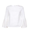 TED BAKER Gailee Bell Sleeve Top