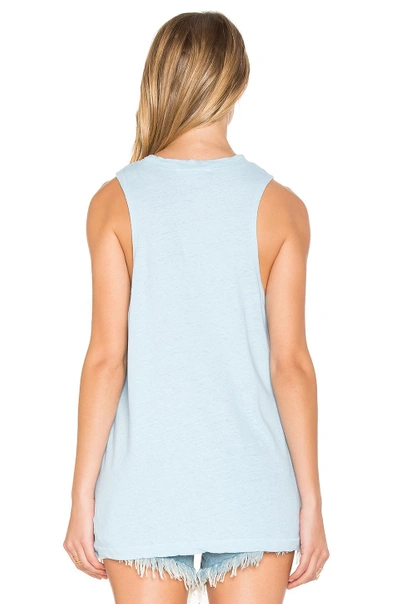 Shop Cotton Citizen The Amsterdam Tank In Baby Blue