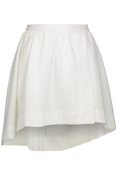Iro Altea Asymmetric Cotton Mini Skirt