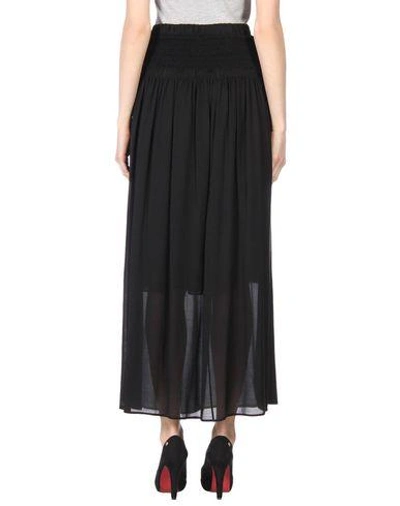 Shop Isabel Marant Long Skirt In Black