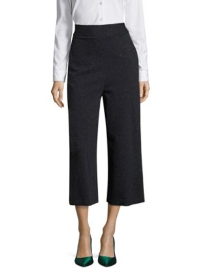 Tibi Imogen Tweedy Nerd Pants In Navy