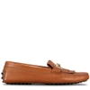 TOD'S GOMMINO DRIVING SHOES IN LEATHER,XXW00G0U970D90C801