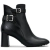 Tod's Ankle Boot In Leather In Black