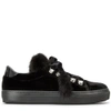 TOD'S SNEAKERS IN VELVET,XXW0XK0V761L0CB999