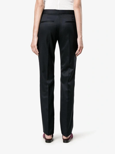 Shop Stella Mccartney Anna Tailored Trousers In Blue