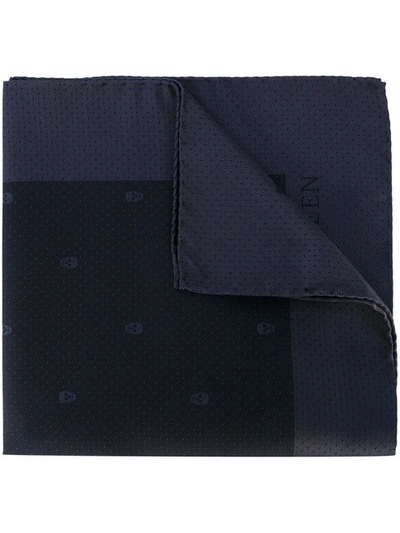 Alexander Mcqueen Spotted Border Pocket Square