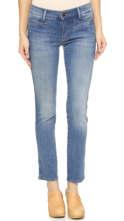 M.i.h. Jeans The Paris Cropped Jeans In Bee Wash