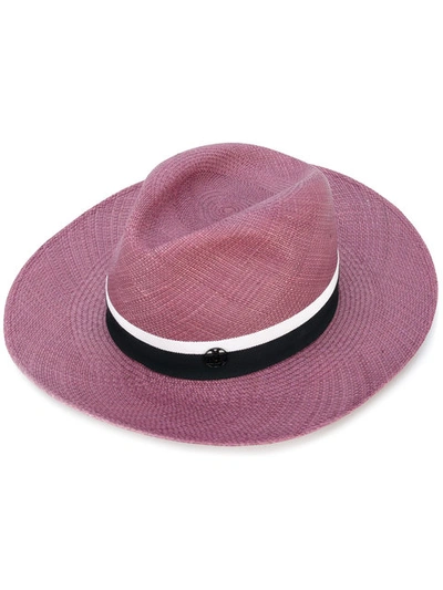 Shop Maison Michel Contrast Hat