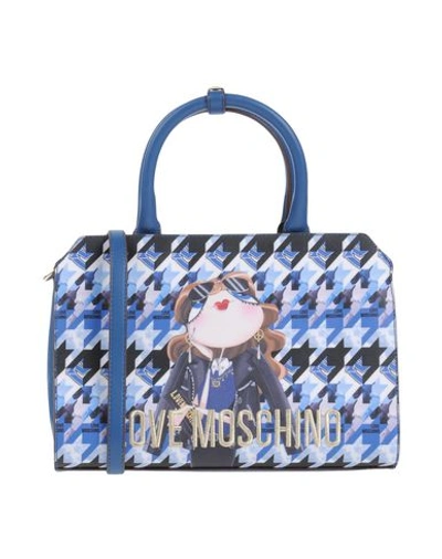 Love Moschino Handbag In Bright Blue