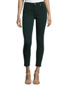 7 FOR ALL MANKIND THE ANKLE SKINNY JEANS, DARK FOREST,PROD197672011