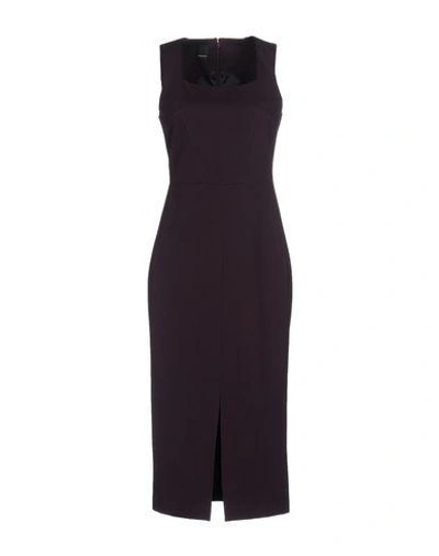 Pinko Midi Dress In Purple