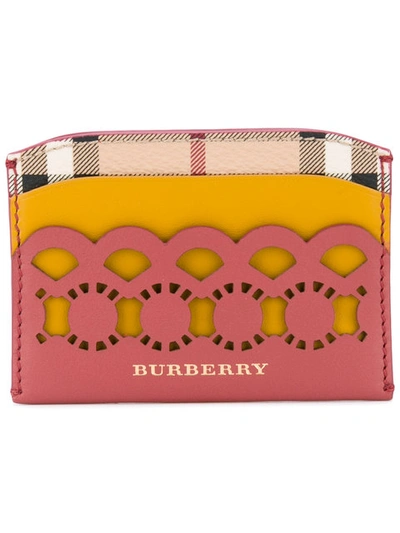 Burberry Cut-out Detail Cardholder