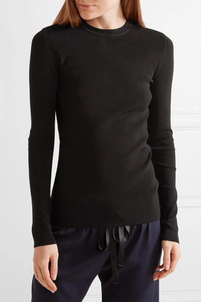 Shop The Row Ridiah Ribbed Stretch-knit Top