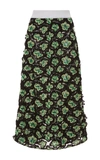 MARNI Floral Embroidered Midi Skirt