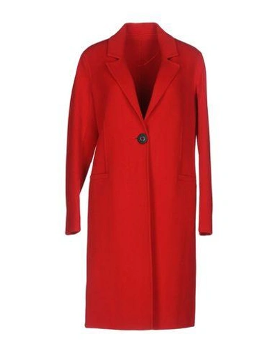 Pinko Coats In Red