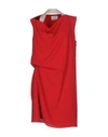 Acne Studios Short Dress In Red