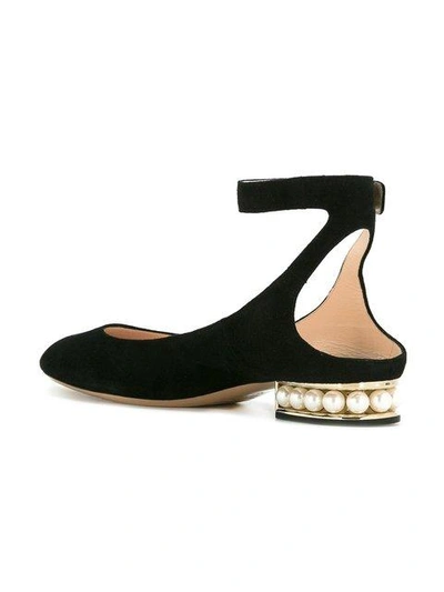 Casati珍珠低跟鞋