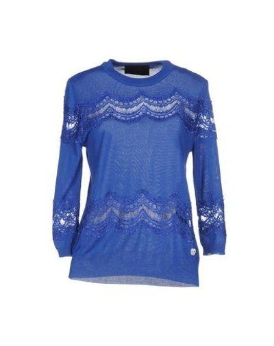 Shop Philipp Plein Sweater In Blue