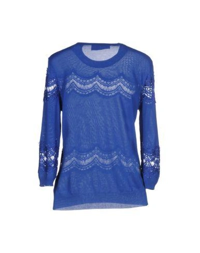 Shop Philipp Plein Sweater In Blue