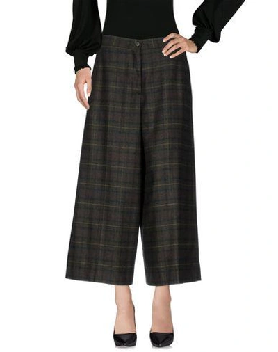 I'm Isola Marras Casual Trousers In Dark Green